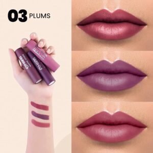 Mars 3 Matte Box Lipstick (Plum-03)