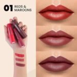 Mars 3 Matte Box Lipstick (Reds & Maroons -01)